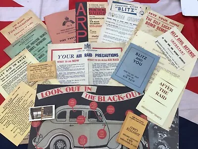 1940s ‘BLITZ’ World War 2 Nostalgic Wartime Memorabilia Pack (Replicas) • £9