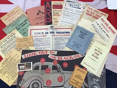 1940s ‘BLITZ’ World War 2 Nostalgic Wartime Memorabilia Pack (Replicas) • £9