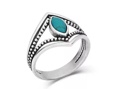 Montana Silversmiths Ring Womens Turquoise Mirage Stone RG5692 • $85