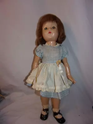 Vintage Effanbee 21  All Composition Anne Shirley Doll Lovely Original • $95