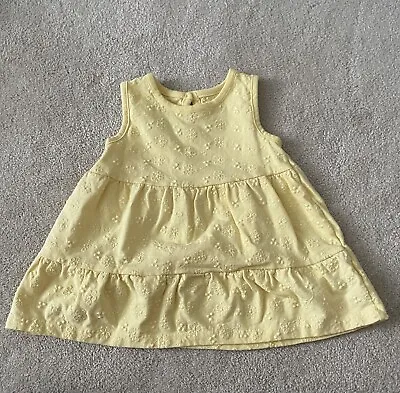 Yellow Baby Girl Dress - 0 To 3 Months • £2