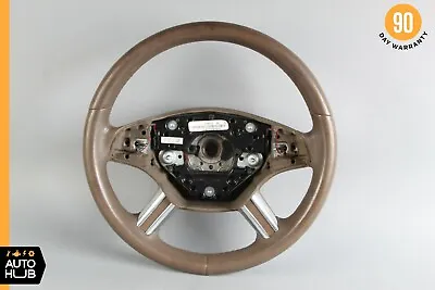 06-08 Mercedes W164 ML550 GL450 R500 Steering Wheel 1644605103 Brown OEM • $141.10