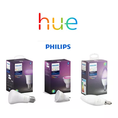 $94.99 • Buy Philips Hue Bulb - White And Color Ambience Extension Bulb - E27 - GU10 - E14