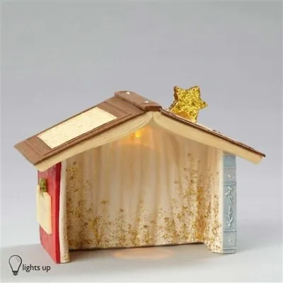 Heart Of Christmas Nativity Creche By Enesco Stable 4052775 • £27.95