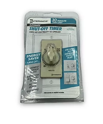 Intermatic FD30MC Shut-Off Timer 30 Minute Time Limit No Electricity Required • $19.95