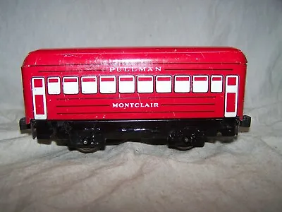 Marx #246 Cherry Red Montclair Pullman Coach(RTR) • $22.95