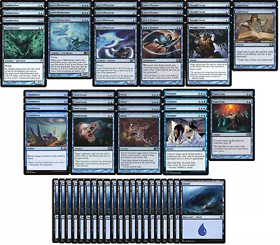 Mono Blue Mill Deck - Modern Legal - 60 Card - Ready To Play - MTG NM/M! • $33.95