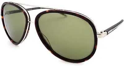 £38.99 • Buy HARLEY DAVIDSON Sunglasses Brown Tortoise, Black, Gold/ Green Lenses HD2016 52Q