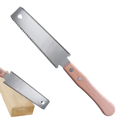 Hand Saw Wood Cutting Japanese Double-Sided Pull Saw Lightweight Woodwork Tool • $11.27