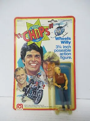 1977 Mego Toys CHiPS Wheels Willy Figure • $53.95