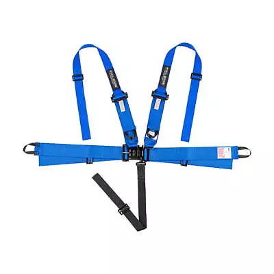 HANS Style FULL BORE Harness 5 Point SFI 16.1 (BLUE) • $189