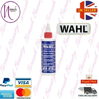 Wahl Clipper Oil 118.3 Ml For Electric Hair Trimmer Clippers Shaver 3310 • £5.99