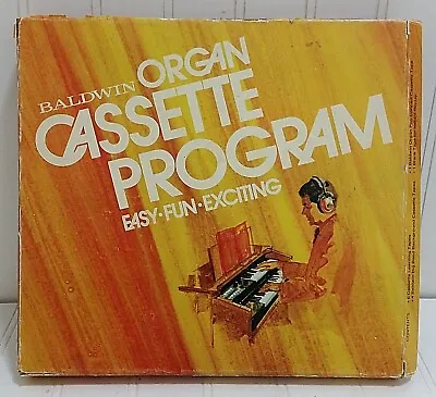 BALDWIN Organ Cassette Learning Tapes & Background Music Set In Box Training Kit • $100.78
