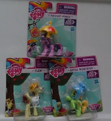 NIP Stocking Stuffers My Little Pony Figures Twilight Sparkle Apple Munchies • $4.99