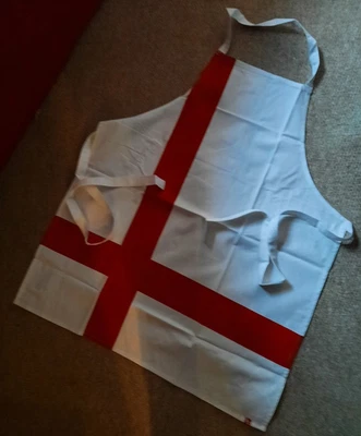 £9.98 • Buy England Worldcup 2023 Apron Football Supporters Flag Fathers Day Gift 