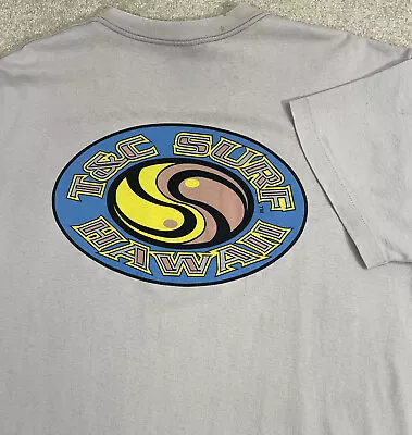 Vintage 80s 90s T&C Town & Country Surf Designs T Shirt Made In USA Hawaii Skate • $11.25