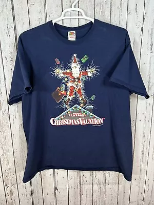 Vintage Y2K National Lampoon's Christmas Vacation Promo Movie T Shirt Size 2XL • $21.95