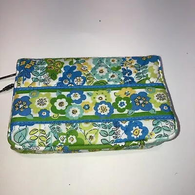 Vera Bradley Spring Meadow Taxi Wallet Kisslock Coin Purse • $9.99