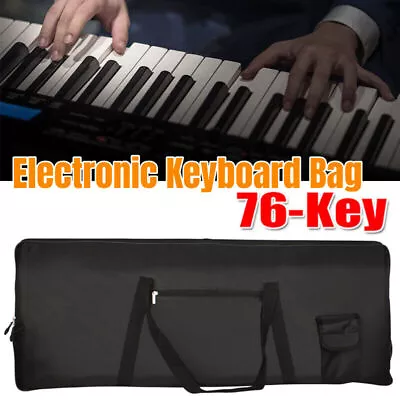 76-Key Keyboard Electric Piano Padded Cover Case Gig Bag Oxford For Casio Yamaha • $27.99