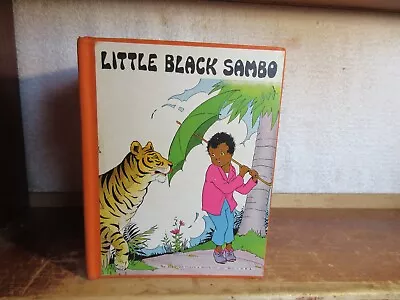 Old LITTLE BLACK SAMBO Book 1928 TIGER BOY COLOR ART BLACK AMERICANA MAMMY RARE • $2.25