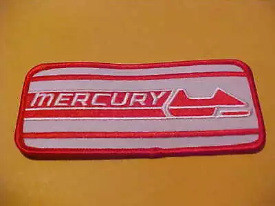 Mercury Sno Twister Snowmobile Chest Patch Old Stock New 4 3/4 X 2 Inch • $16.95