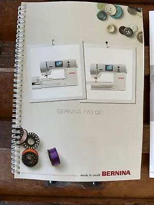 BERNINA B770QE Quilters Edition Sewing Machine • $5300