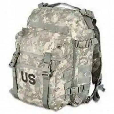 US MILITARY 3 DAY ASSAULT PACK Heavy Duty MOLLE ACU BACKPACK W/STIFFENER MINT • $29.75