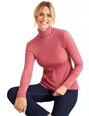 Capture - Womens Tops -  Ribbed Roll Neck Top • $14.65