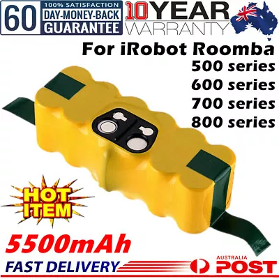 For IRobot Roomba 5.5Ah 14.4V Ni-MH Battery 500 510 530 580 630 650 760 780 800 • $27.99