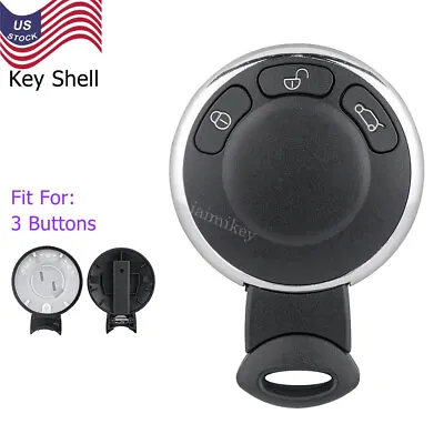 3 Button Smart Remote Key Fob Shell Case For BMW Mini Cooper R56 R57 R58 R60 R61 • $11.29