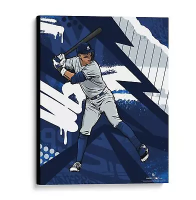 Aaron Judge Yankees Unsigned Stretched 20x24 Canvas Giclee Print-Matt Corrado • £144.66