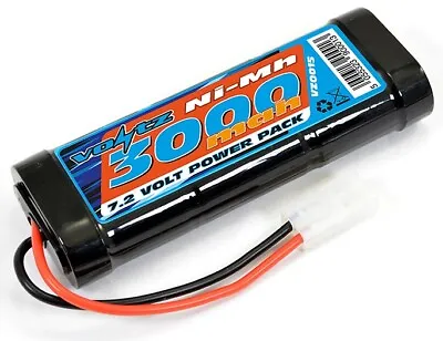 Voltz 3000mah 7.2v Stick Battery Pack NIMH With Tamiya RC Car Plug - UK Stock • £17.98