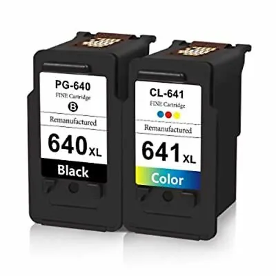 Generic PG-640 CL-641 XL Ink For Canon MG3560 MG3660 MG4160 MG4260 MX376 MX396 • $13