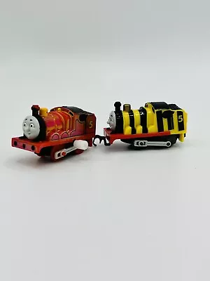 $17.99 • Buy Thomas & Friends Capsule Plarail Tomy Toy Train Shiny James & Bee Pull Behind