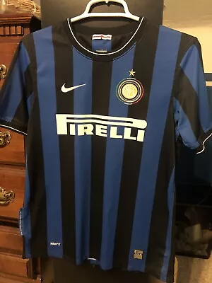 Vintage Nike 2009-2010 Inter Milan Football/Soccer Jersey/Kit • $19.99