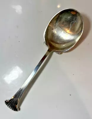 Vintage Onslow By Tuttle Sterling Silver Serving Spoon 8.5  Flatware Heirloom • $161.99