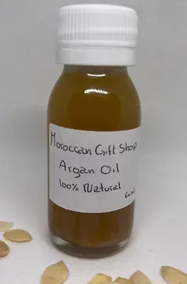 Moroccan Oil Pure Organic Argan Oil For Hair Growth Skin Face 2oz Morocco Seller • $38.99