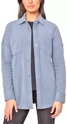Mondetta Women's Cozy Warm Fleece Shirt Jacket • $24.99