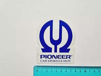 Adhesive Pioneer Car Hifi Stereo Sticker Autocollant Vintage 80s Mens Original • $30.13