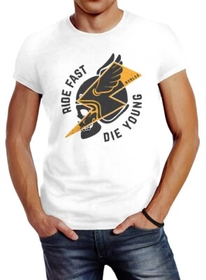 Motorrad Biker Rocker Skull Ride o Die t-shirt. Maglietta da Motorrad Biker Rocker Skull Ride o Die t-shirt. Maglietta da