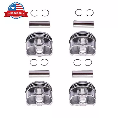 4PCS Pistons & Rings Set For Land Rover Jaguar Volvo S60 XC60 2.0T AG9Z-6108-L • $68.76