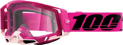 100% - 50121-101-08 - Racecraft 2 Offroad Motocross Goggle Maho With Clear Len • $44