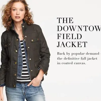 J.Crew Downtown Field Jacket S Mossy Brown • $50