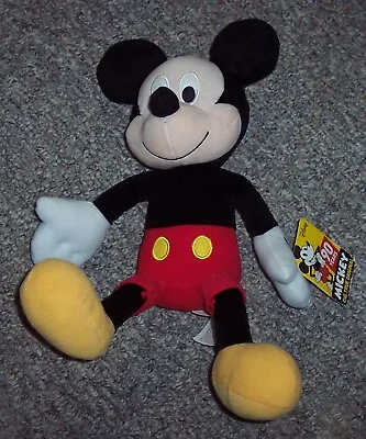 Disney's Mickey Mouse 90 Years Anniversary 14” Plush Toy Kohl's & Hangtag GUC • $19.99