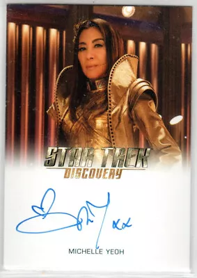 Star Trek Discovery Season 3 Michelle Yeoh Emperor Philippa Georgiou Autograph • $199.99