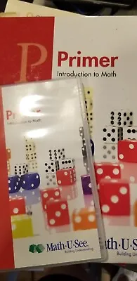 Math U See Primer Dvd And Teachers Manual • $40
