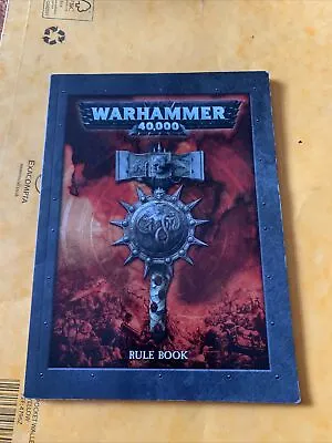 Warhammer 40000 Small Ed Rulebook - Games Workshop - 40k Manual Rules • £6.95