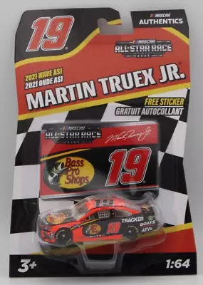 Martin Truex Jr #19 NASCAR Authentics 2021 All Star Wave 1 Bass Pro 1:64 Diecast • $9.99