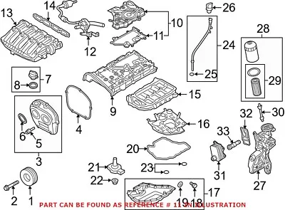 Genuine OEM Engine Crankcase Vent Valve Seal For VW/Audi 06K103484B • $13.11