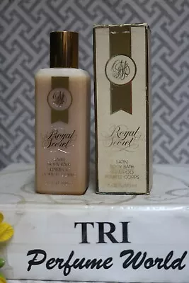 ROYAL SECRET Germain Monteil Satin Body Bath Shampoo 6 Fl. Oz. Vintage • $69.96